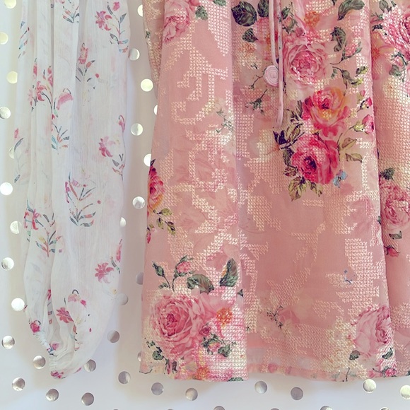 Hemant & Nandita Georgette Blouse ~ - Picture 7 of 10